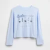 Camiseta de Barbie para niños con estampado gráfico de talla grande