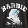 Camiseta de Barbie para niños con estampado gráfico de talla grande