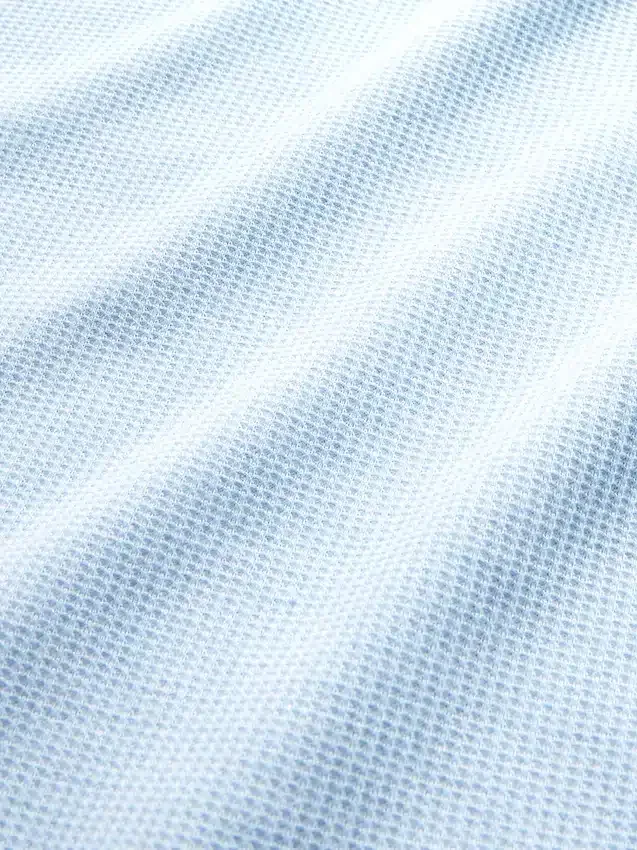Camiseta de bebé con tejido tipo waffle