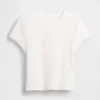 Camiseta de bebé con tejido tipo waffle