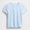 Camiseta de bebé con tejido tipo waffle
