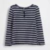 Camiseta de bebé y niño con estampado bordado y tejido acanalado