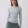 Camiseta de canalé moderna