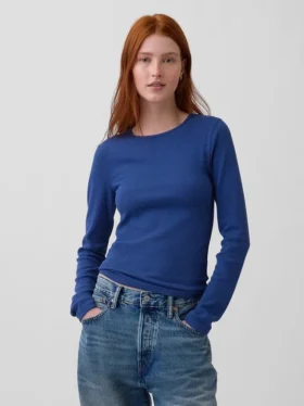 Camiseta de canalé moderna