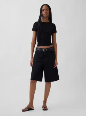 Camiseta de canalé moderna