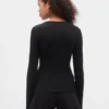 Camiseta de canalé moderna