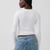 Camiseta de canalé moderna