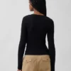 Camiseta de canalé moderna
