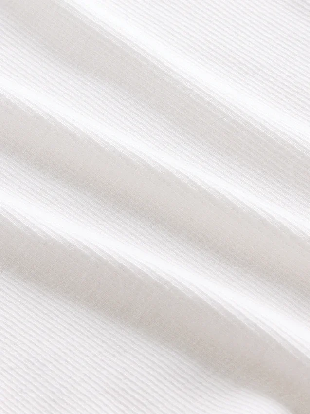 Camiseta de canalé moderna