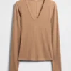 Camiseta de canalé moderna