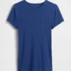 Camiseta de canalé moderna