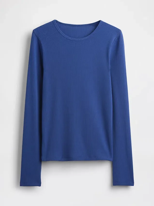 Camiseta de canalé moderna