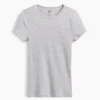Camiseta de canalé moderna