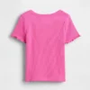 Camiseta de canalé para bebés y niños pequeños, combinable
