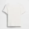 Camiseta de canalé para bebés y niños pequeños, combinable