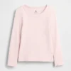 Camiseta de canalé para bebés y niños pequeños, combinable