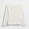 Camiseta de canalé para bebés y niños pequeños, combinable