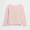 Camiseta de canalé para bebés y niños pequeños, combinable
