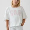 Camiseta de cuello ancho oversize para niños