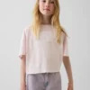 Camiseta de cuello ancho oversize para niños