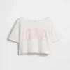 Camiseta de cuello ancho oversize para niños