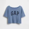 Camiseta de cuello ancho oversize para niños