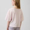 Camiseta de cuello ancho oversize para niños