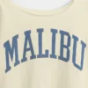 Camiseta de cuello ancho oversize para niños