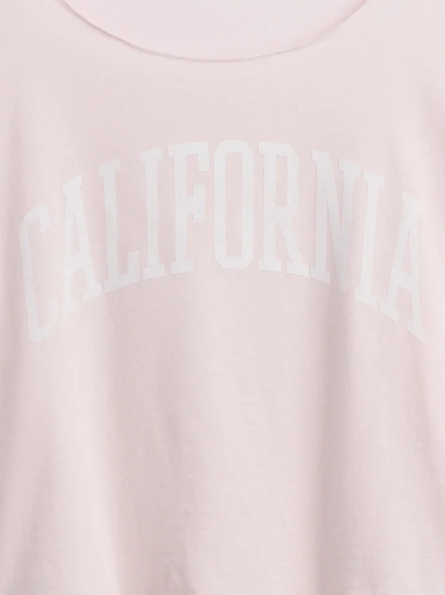 Camiseta de cuello ancho oversize para niños