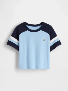 Camiseta de fútbol de raglán para bebés y niños pequeños