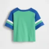 Camiseta de fútbol de raglán para bebés y niños pequeños