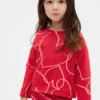 Camiseta de hombros caídos para bebés y niños, combinable