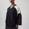 Camiseta de jersey con logo oversize de Ouigap