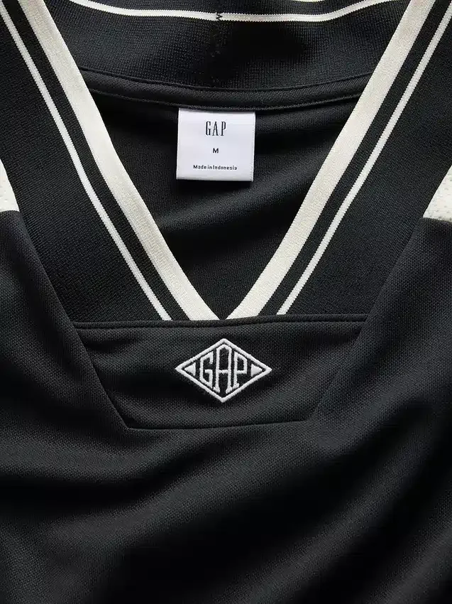 Camiseta de jersey con logo oversize de Ouigap