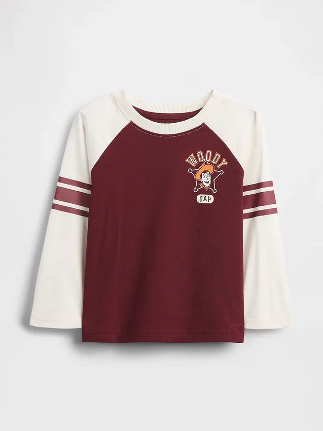 Camiseta de jersey con mangas raglán de GAP × Disney para Bebé y Niño