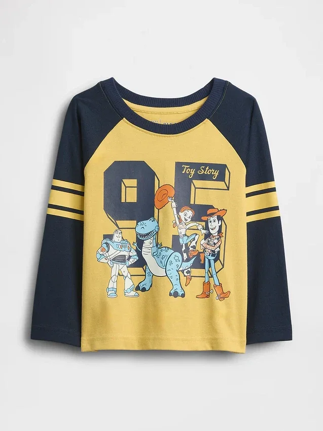 Camiseta de jersey con mangas raglán de GAP × Disney para Bebé y Niño