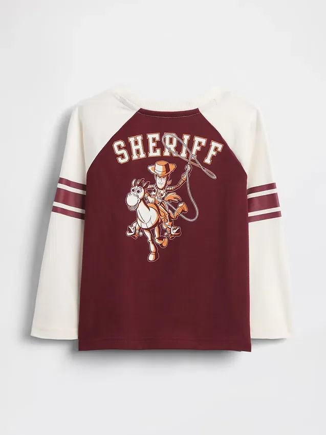 Camiseta de jersey con mangas raglán de GAP × Disney para Bebé y Niño