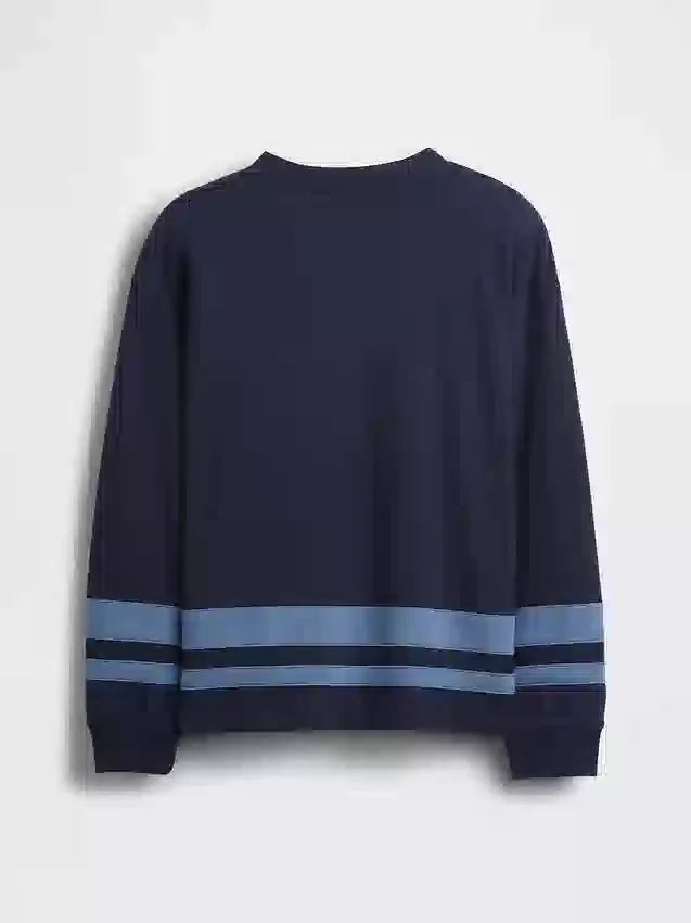Camiseta de jersey holgada para niños con motivos de la NASA