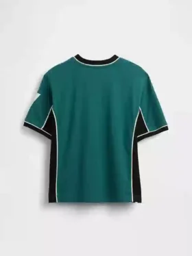 Camiseta de jersey oversize para niños