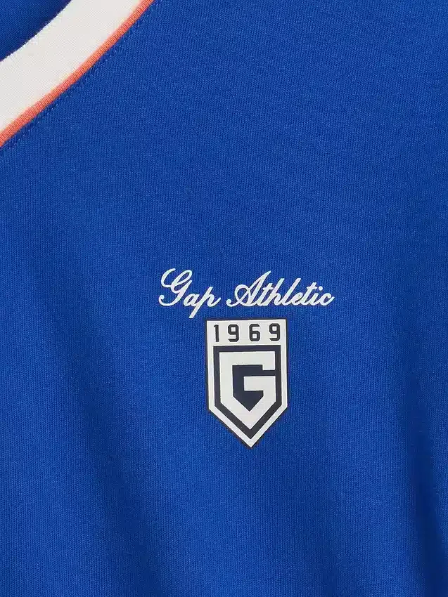 Camiseta de jersey oversize para niños