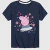 Camiseta de manga corta para niños pequeños «Peppa Pig Ballet Peppa» en pantalones cortos