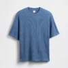 Camiseta de niño oversize con tejido de panal