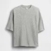 Camiseta de niño oversize con tejido de panal