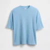 Camiseta de niño oversize con tejido de panal