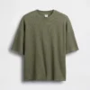 Camiseta de niño oversize con tejido de panal