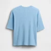 Camiseta de niño oversize con tejido de panal