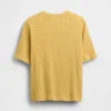Camiseta de niño oversize con tejido de panal