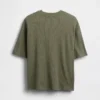 Camiseta de niño oversize con tejido de panal