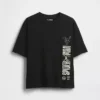 Camiseta de niños con diseño gráfico de Marvel de corte oversize