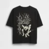 Camiseta de niños con diseño gráfico de Marvel de corte oversize